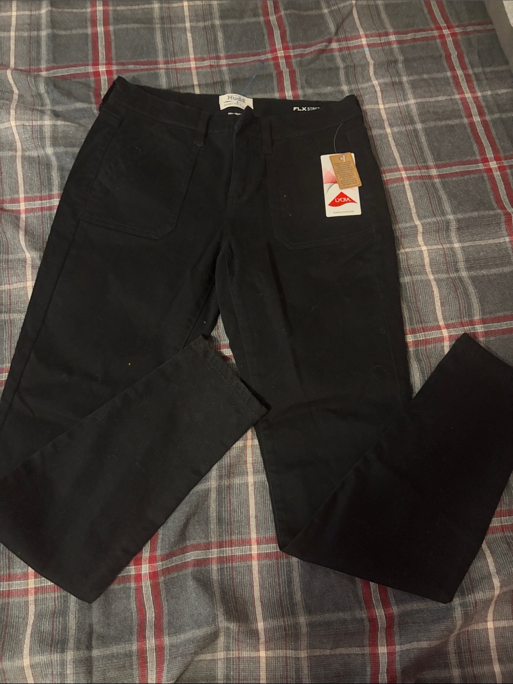 Mudd Black Straight-Leg Women's Jeans